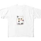 五月のふくろねこ フルグラフィックTシャツ