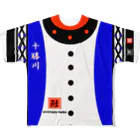 G-HERRINGの鮭！十勝川　あらゆる生命たちへ感謝をささげます。 フルグラフィックTシャツ