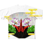 A-Katzelの鶴 All-Over Print T-Shirt