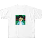 yayoiboy 弥生ボーイくんの弥生ボーイくん10歳 渋谷センター街Tシャツを着て渋谷センター街に参上の巻  フルグラフィックTシャツ