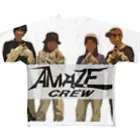 muto streetのAMAZE CREW ② All-Over Print T-Shirt