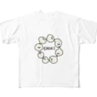 ENOKI_fairyの環状エノキ All-Over Print T-Shirt