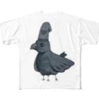 八咫烏帽子の鳥小屋の八咫烏帽子くん All-Over Print T-Shirt