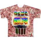 まさかのさむかわのやっぱり豚肉 All-Over Print T-Shirt