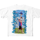 JuggernautCheerのAcroyoyogis StandingAcro7 All-Over Print T-Shirt