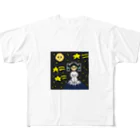 yayoiboy 弥生ボーイくんの弥生ボーイくん夜の富士山の上でひと休み All-Over Print T-Shirt