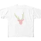 toejanssonのDeeR × strawberry All-Over Print T-Shirt