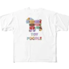 onehappinessのトイプードル　マカロン All-Over Print T-Shirt