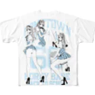 loveclonesのNAUGHTY SCHOOLGIRLS 0560 B柄 All-Over Print T-Shirt