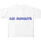 Air Sumouthの☆エアースマース文字☆ フルグラフィックTシャツ