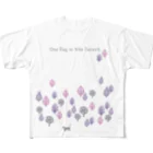 SU-KUの或る日の森(パープル系) All-Over Print T-Shirt