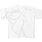 aQ-studioのSPRING GIRL【大】 All-Over Print T-Shirt