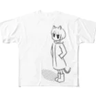 aQ-studioのCAtGiRL All-Over Print T-Shirt