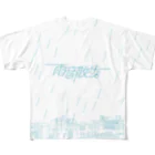 TAISHA STUDIOの雨音散歩。街並み All-Over Print T-Shirt