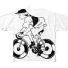山形屋米店のピストバイクでポタリング All-Over Print T-Shirt