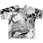 noricone shopのモノクロの情熱 All-Over Print T-Shirt