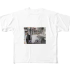 MitsuOのKYUKEI NEKO All-Over Print T-Shirt