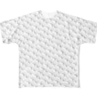 永井佳奈子の屈伸（モノクロ） All-Over Print T-Shirt