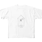 ばらばらのイエティ（大） All-Over Print T-Shirt