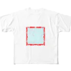 DIFFERENT/DAMAGEのNu Abstract II フルグラフィックTシャツ