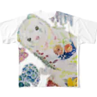 イタチのフェレットお銀様 All-Over Print T-Shirt