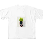 trickNFTartの土桔梗(Eustoma) フルグラフィックTシャツ