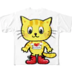 にゃんぴーのふつうのにゃんぴー All-Over Print T-Shirt