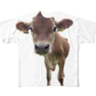 TAKAYUKI のジャージー牛（瑛斗両面印刷） All-Over Print T-Shirt