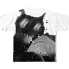 黒猫りゅうのこれはねこ All-Over Print T-Shirt