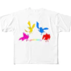 Starmine storeの【ODORU☆TORI'S】ODORU☆TORI'S POP All-Over Print T-Shirt