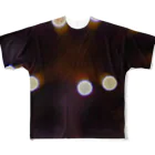 一瞬の花火の弾ける発白 All-Over Print T-Shirt