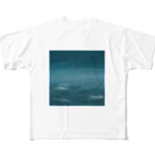 nao_pan_coffeeの冬の海 All-Over Print T-Shirt