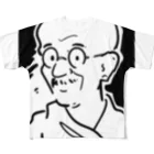 山形屋米店のマハトマ・ガンディー(Mahatma Gandhi) All-Over Print T-Shirt