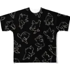 aoのダンス(黒) All-Over Print T-Shirt