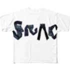 SNACのデニムt フルグラフィックTシャツ