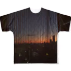 caの夕暮れ フルグラフィックTシャツ