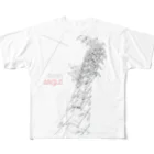 ダムダムのTRANS ANGLE All-Over Print T-Shirt