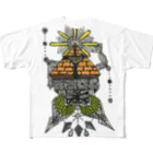 aGAP  のトライガングル All-Over Print T-Shirt