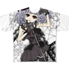 加藤 光雲のPunk&Lolita フルグラフィックTシャツ