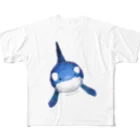 nebukuro_kuma_shopのシャチTシャツ フルグラフィックTシャツ
