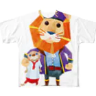 クリーチャーズのクックとキャップ/仲良し フルグラフィックTシャツ