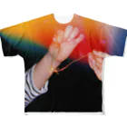 自由の接吻 All-Over Print T-Shirt