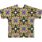 旅と、日記と、総柄。のブエノスアイレスのストリートアート All-Over Print T-Shirt