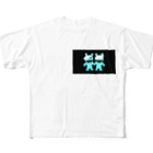 scullの極悪人 All-Over Print T-Shirt
