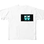 scullの極悪人 All-Over Print T-Shirt