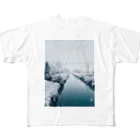 Mikazuki86の冬の景色1 All-Over Print T-Shirt