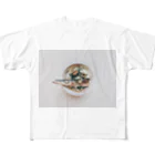 あの、一枚のあの、茶漬け All-Over Print T-Shirt