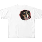 ☆アンジュのハウス☆のほんわかダックスちゃん All-Over Print T-Shirt