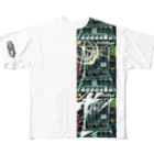 DOTEC-AUDIO（ドーテック・オーディオ）のDeeSubBass フルグラフィックT All-Over Print T-Shirt