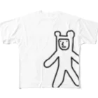 きりん　たかひろのクマさん All-Over Print T-Shirt